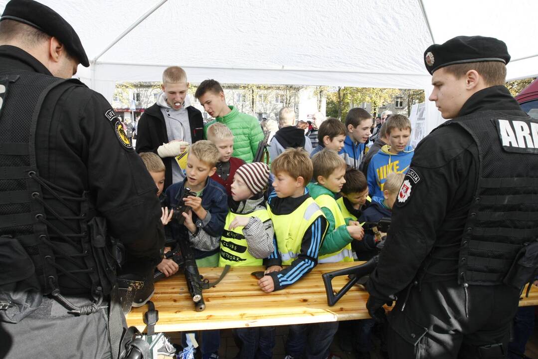 Policininkai minėjo profesinę šventę