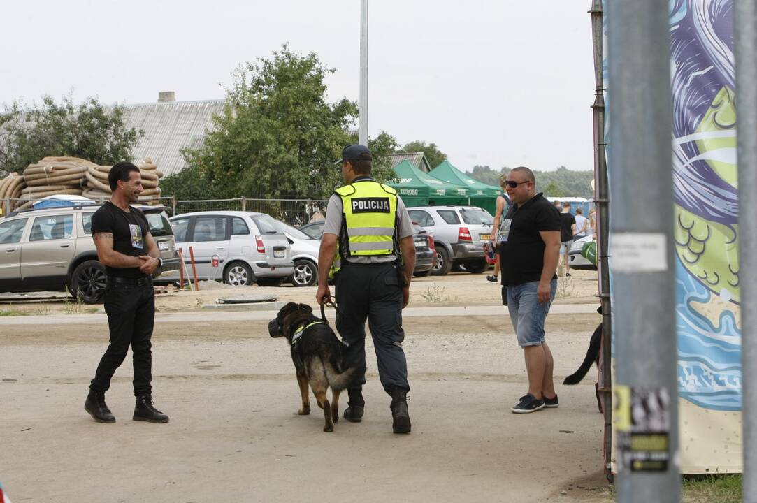 Karklėje – festivalininkų apgultis