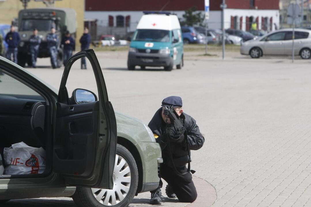 Karinės pratybos Klaipėdoje 