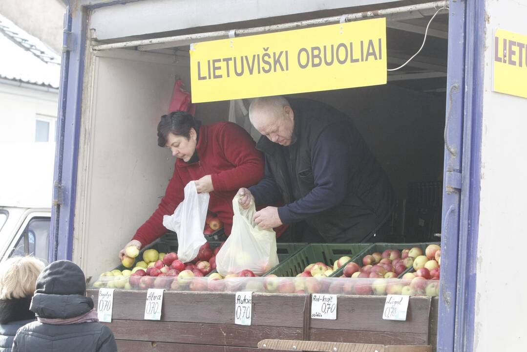 Žiemos varymo jomarkas Klaipėdos Turgaus aikštėje