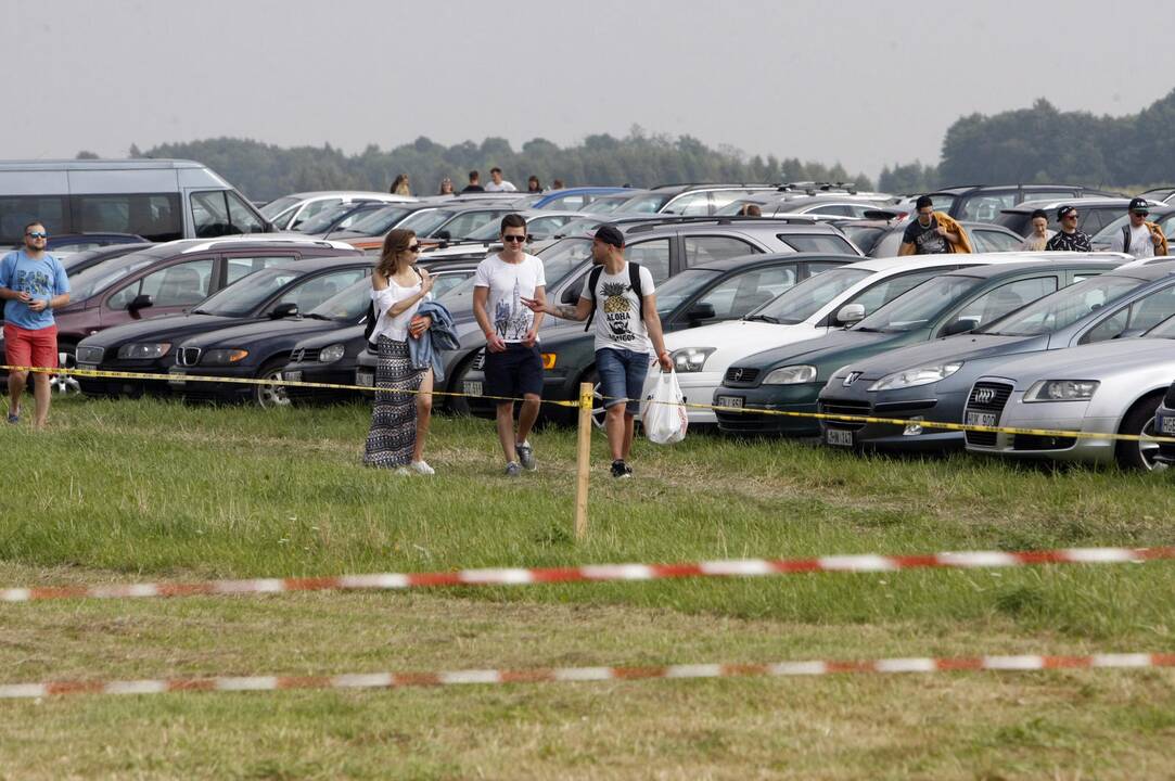 Karklėje – festivalininkų apgultis
