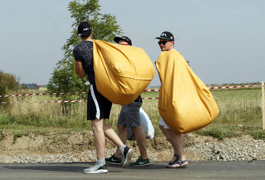 Karklėje – festivalininkų apgultis