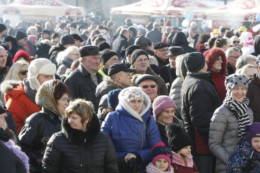 Užgavėnių šventė Priekulėje