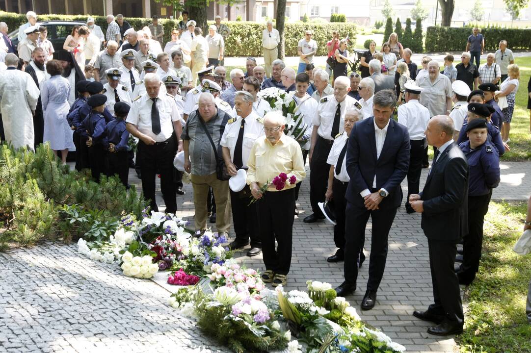 Uragano pražudytai „Linkuvos“ įgulai – pagarba