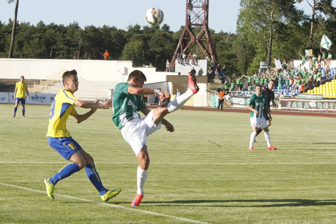 "Atlanto" futbolininkai turėjo pripažinti Bulgarijos klubo pranašumą