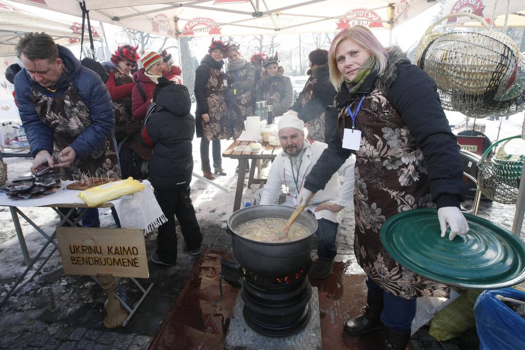 Užgavėnių šventė Priekulėje