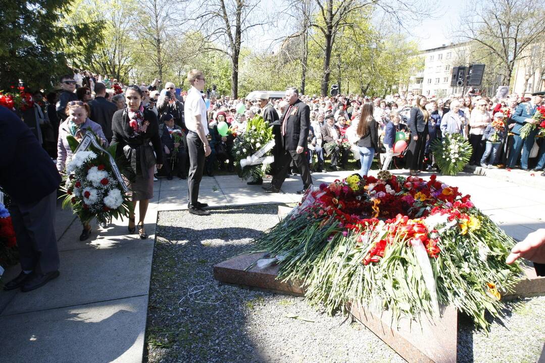 Paminėtas Pergalės prieš nacistinę Vokietiją jubiliejus