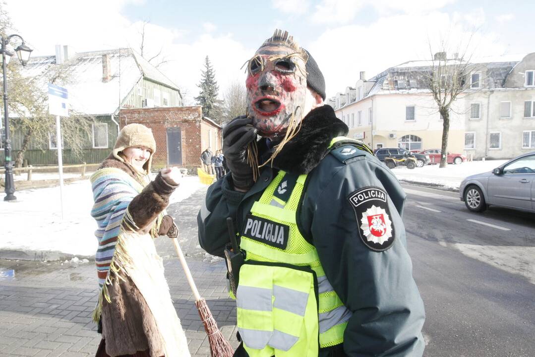 Užgavėnių šventė Priekulėje