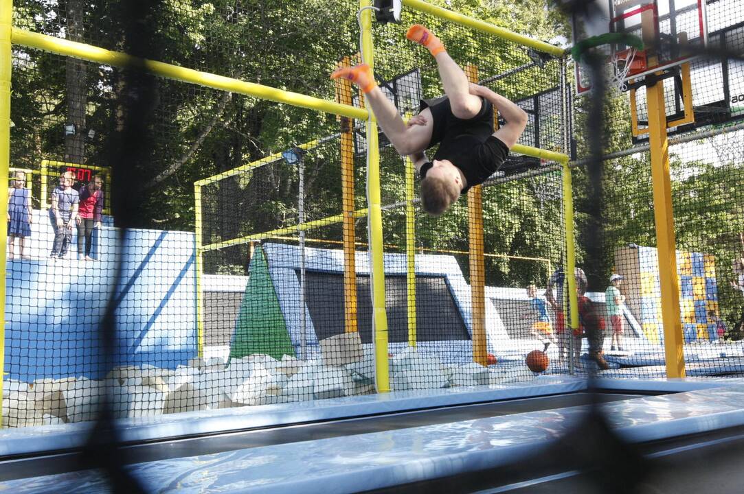 Palangoje atidarytas vasaros pramogų parkas