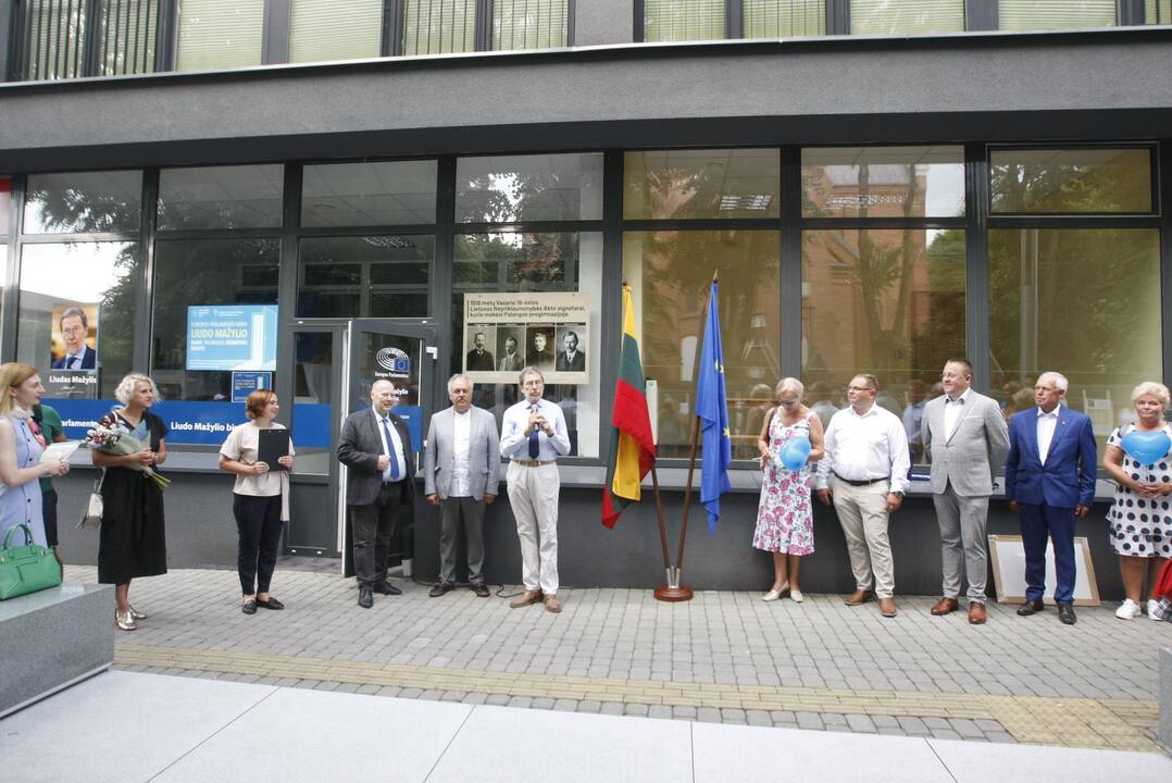  Palangoje atidarytas Europos Parlamento nario Liudo Mažylio biuras