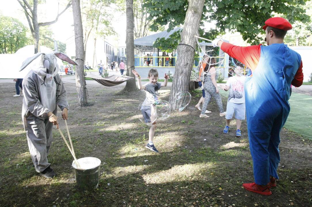 Palangoje atidarytas vasaros pramogų parkas