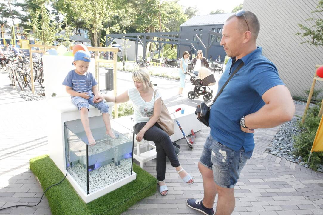 Palangoje atidarytas vasaros pramogų parkas