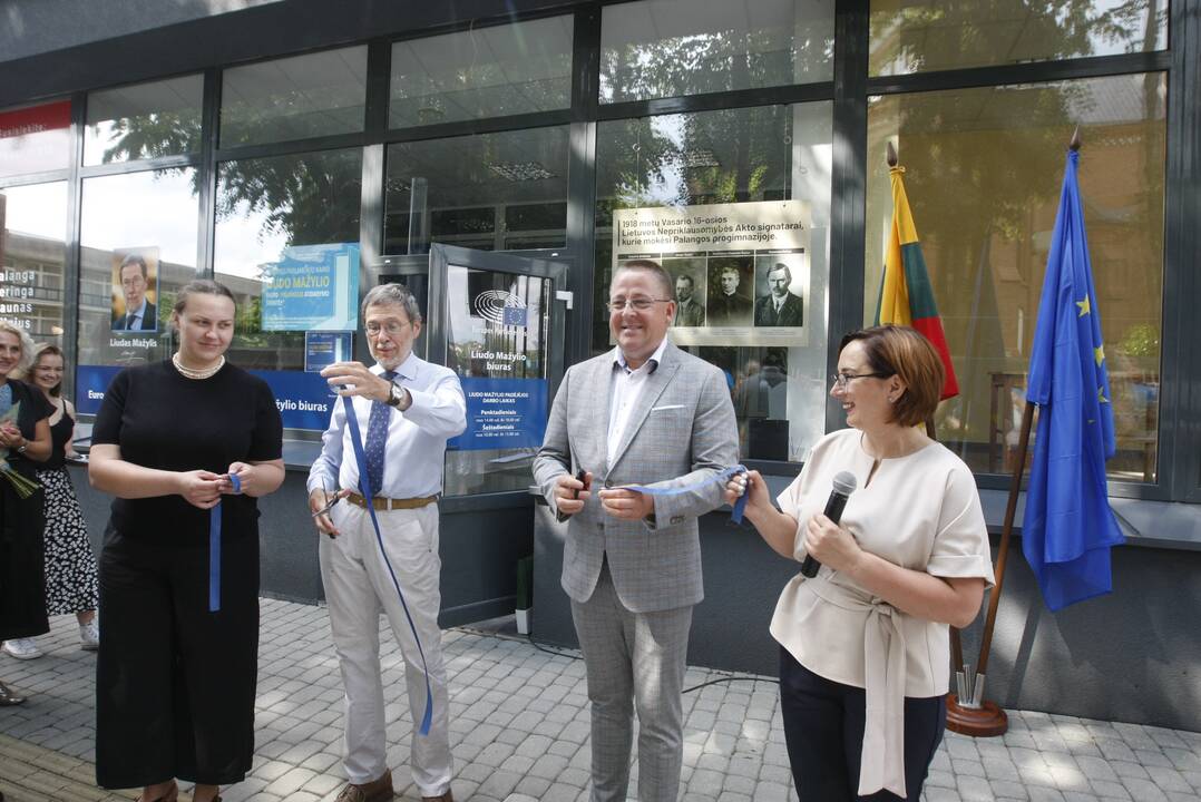  Palangoje atidarytas Europos Parlamento nario Liudo Mažylio biuras