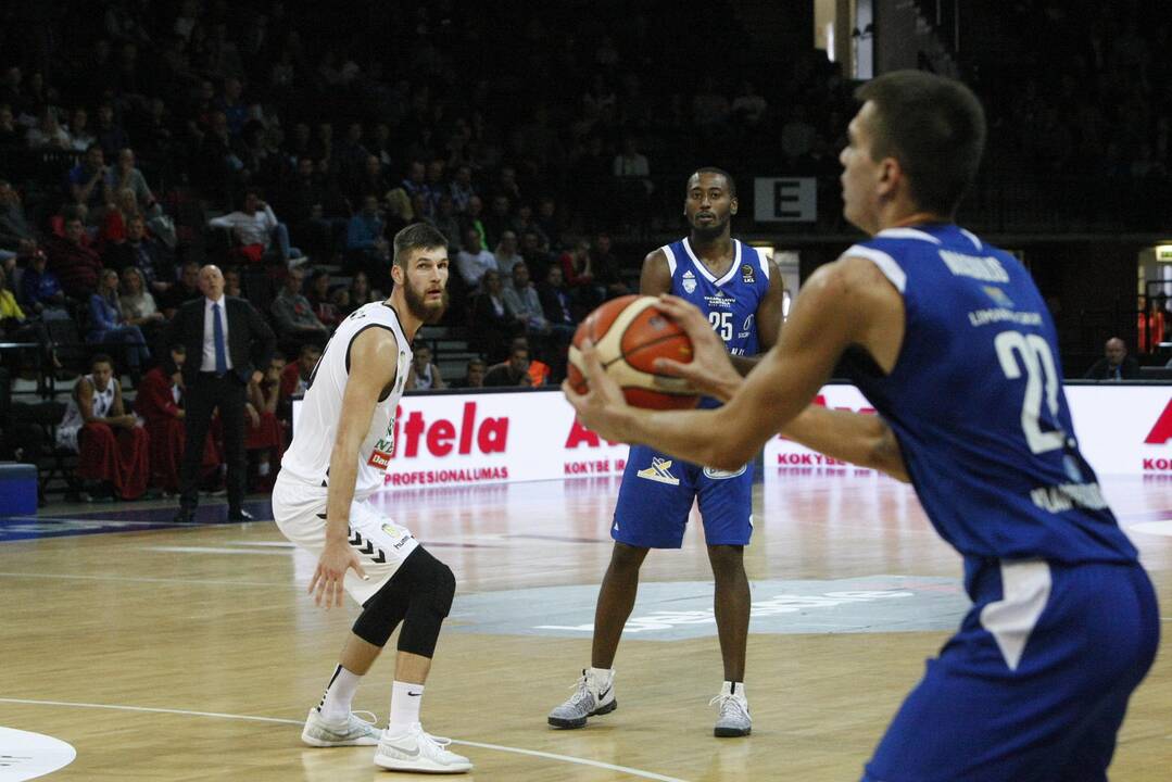 LKL krepšinio rungtynės: „Neptūnas“ – „Nevėžis“