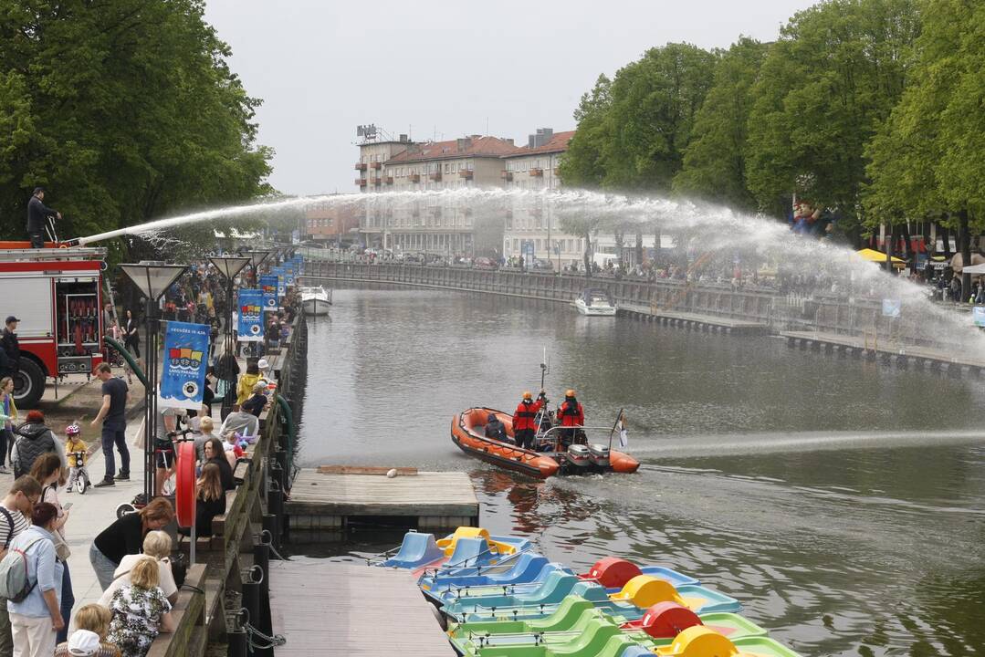 Laivų parade - pramogų vajus