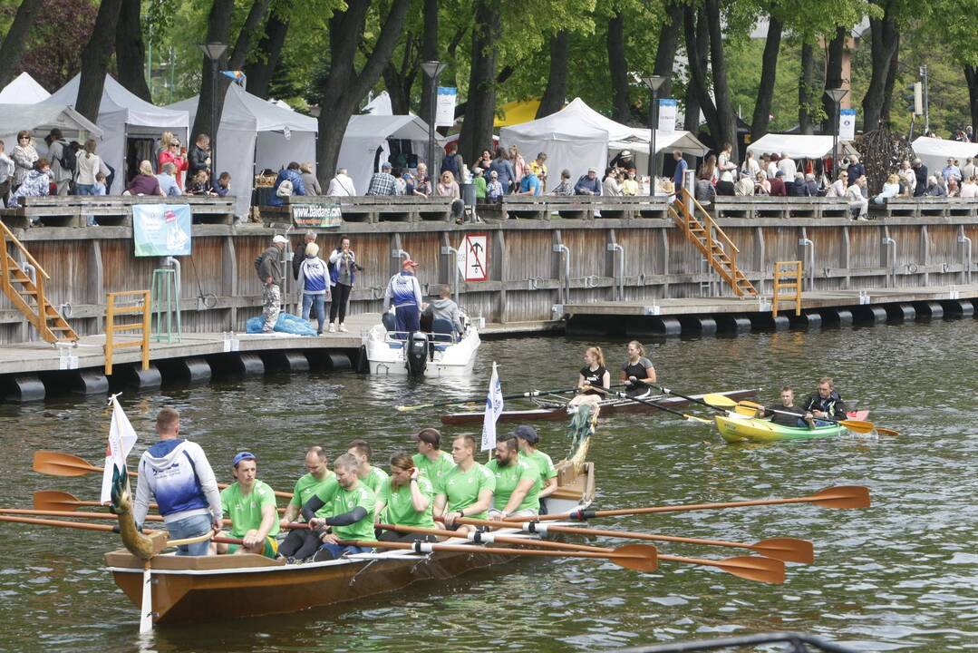 Laivų parade - pramogų vajus