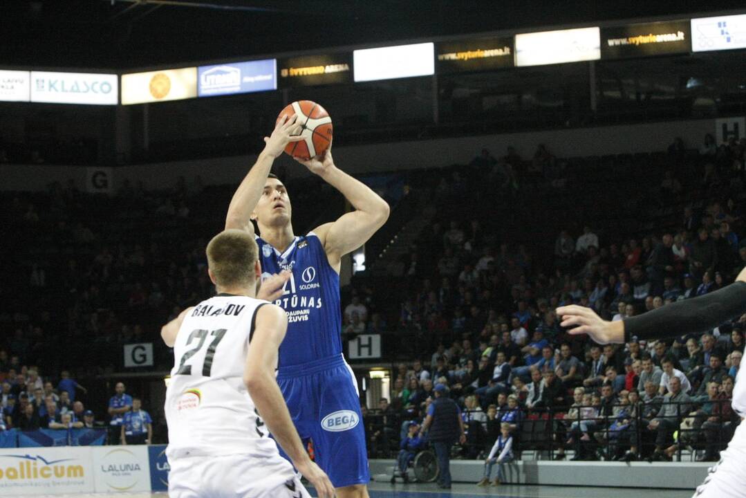 LKL krepšinio rungtynės: „Neptūnas“ – „Nevėžis“