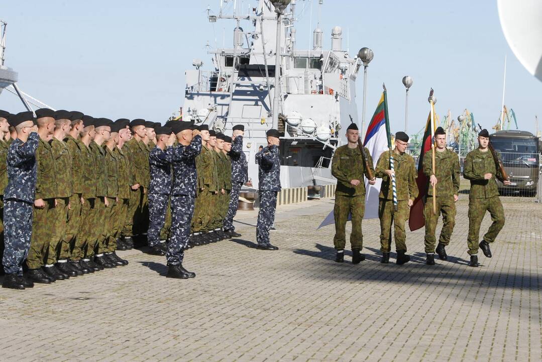 Šauktinių karių išlydėjimo į atsargą ceremonija