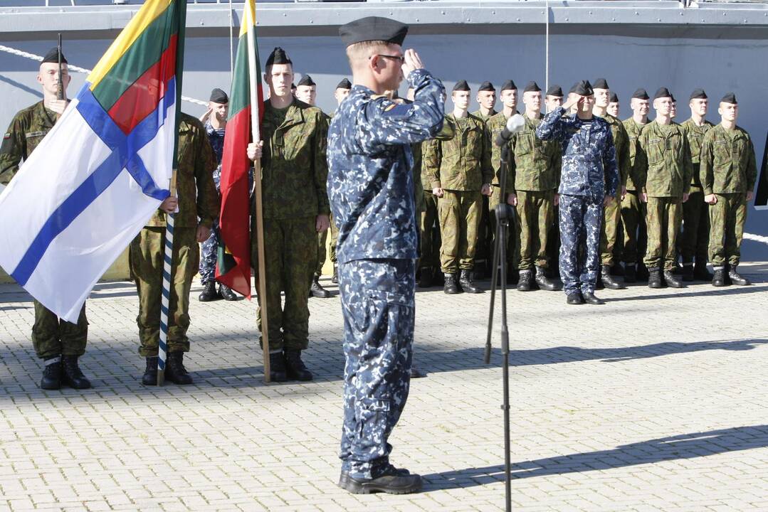 Šauktinių karių išlydėjimo į atsargą ceremonija