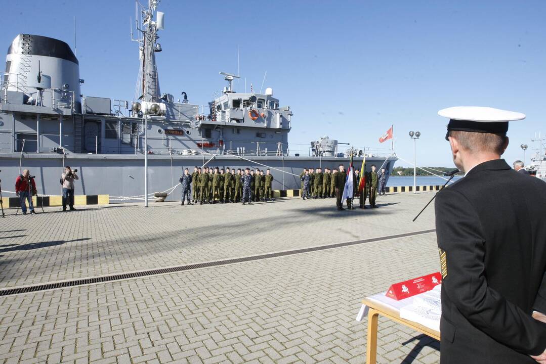 Šauktinių karių išlydėjimo į atsargą ceremonija