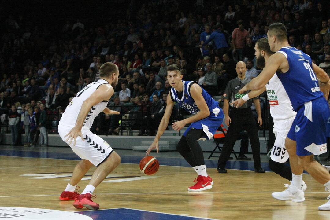 LKL krepšinio rungtynės: „Neptūnas“ – „Nevėžis“