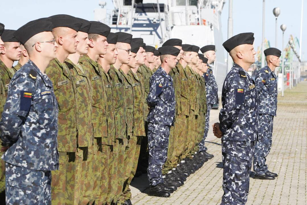 Šauktinių karių išlydėjimo į atsargą ceremonija