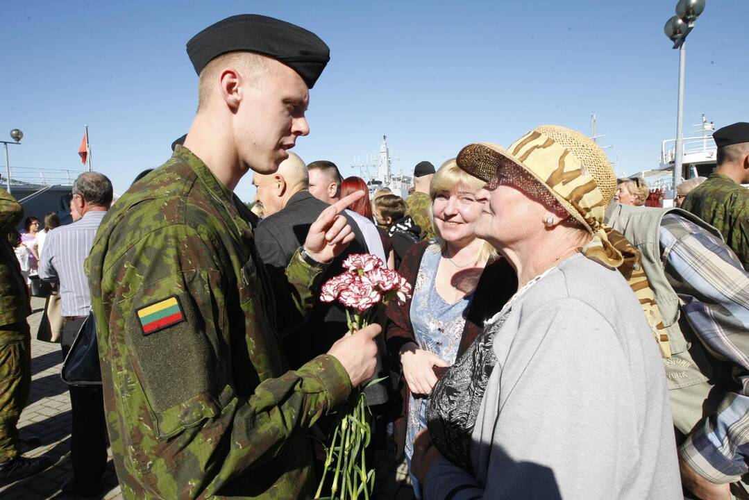 Šauktinių karių išlydėjimo į atsargą ceremonija