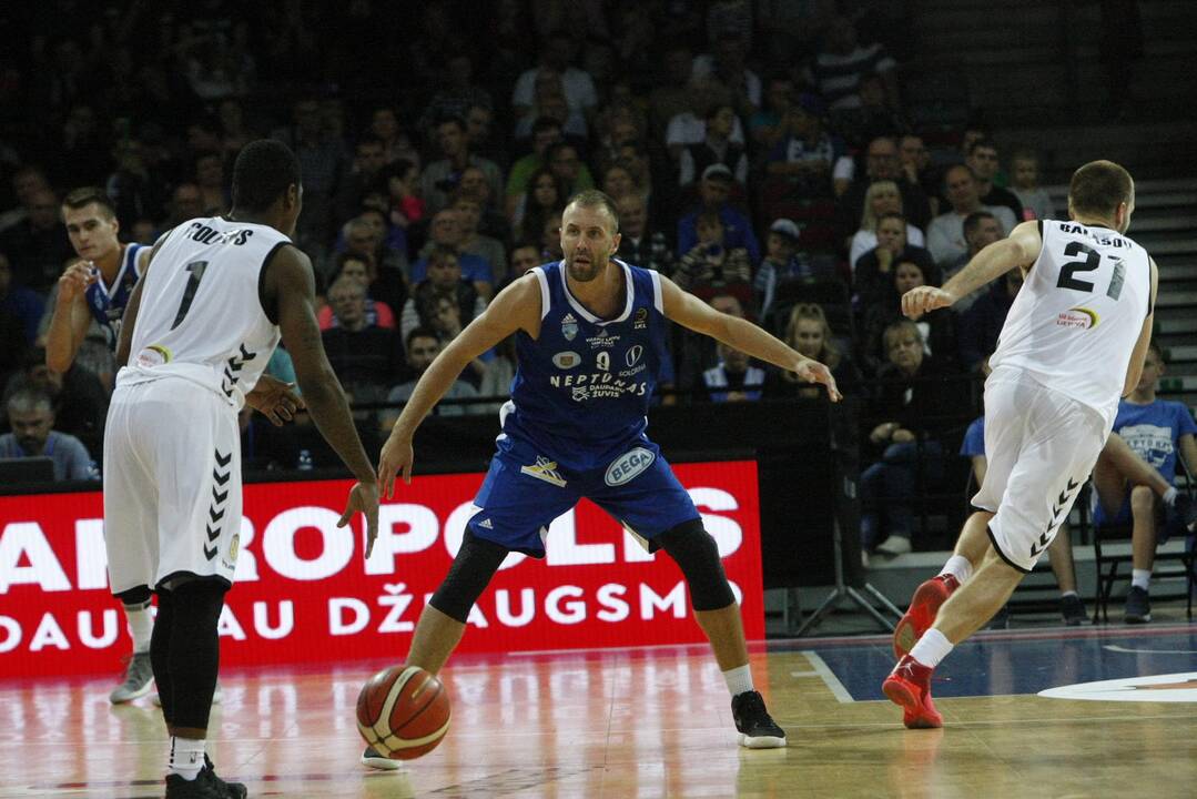 LKL krepšinio rungtynės: „Neptūnas“ – „Nevėžis“