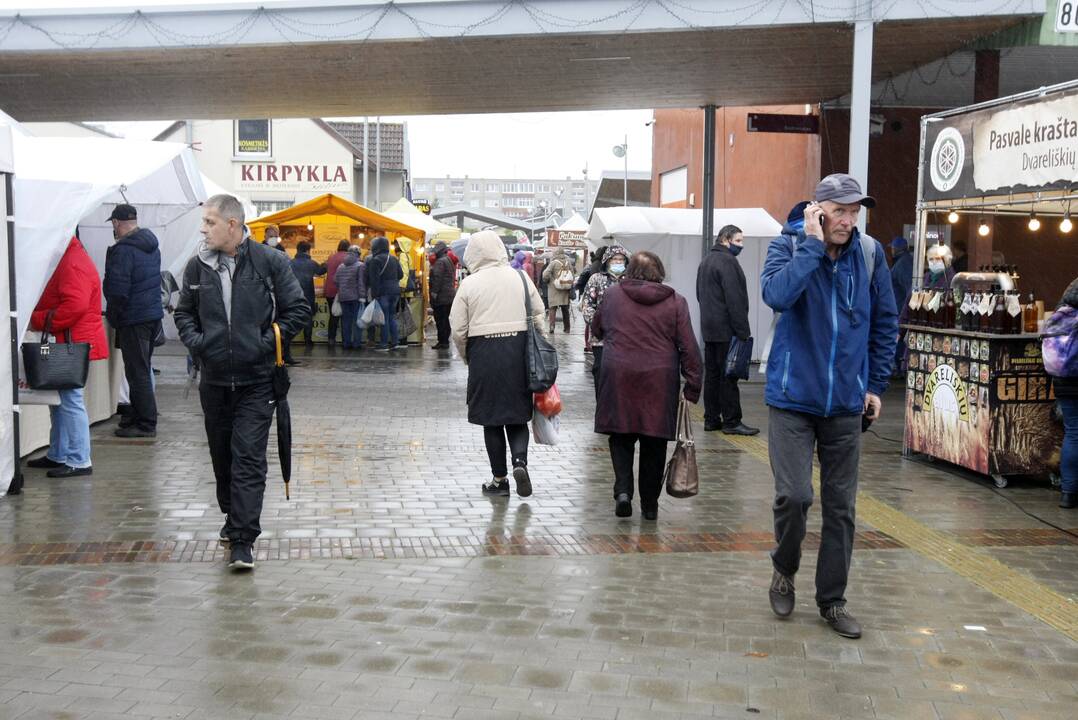 Uostamiestyje turgūs vilioja muge „Rudenojai“