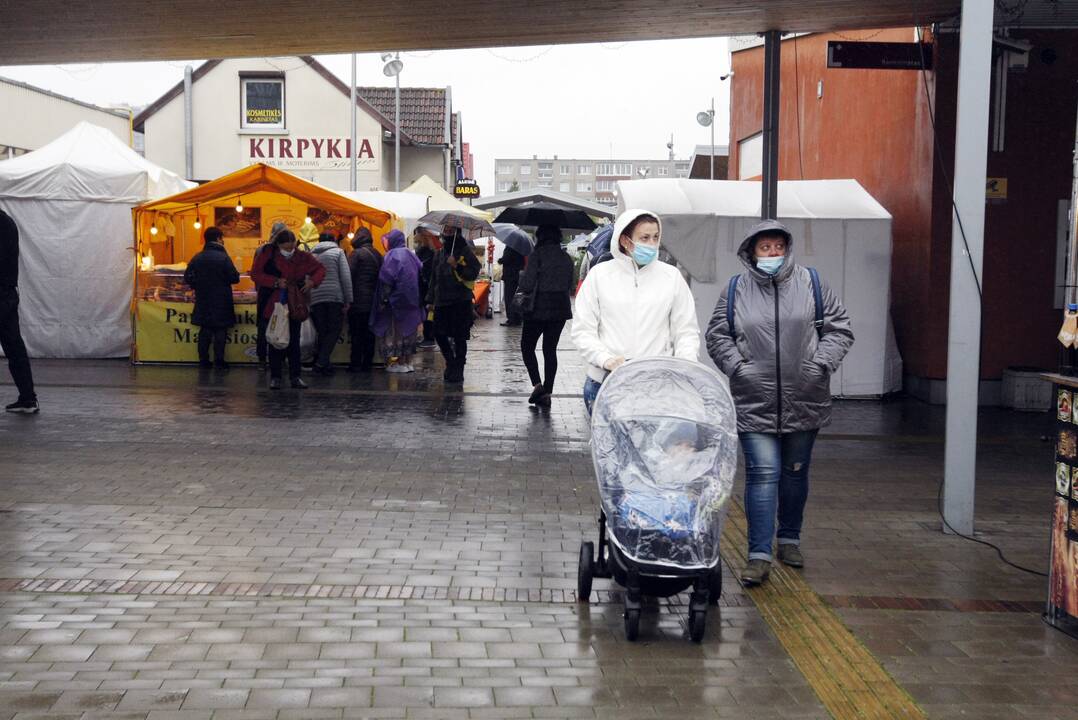 Uostamiestyje turgūs vilioja muge „Rudenojai“
