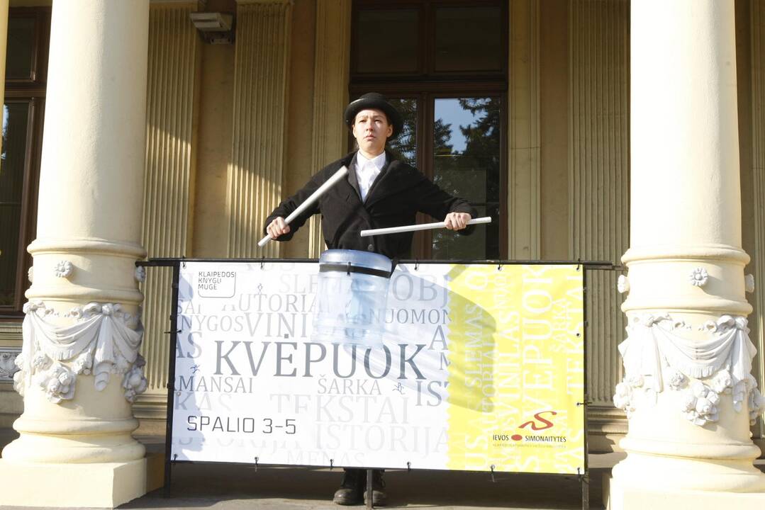 Klaipėdos knygų mugės pristatymas