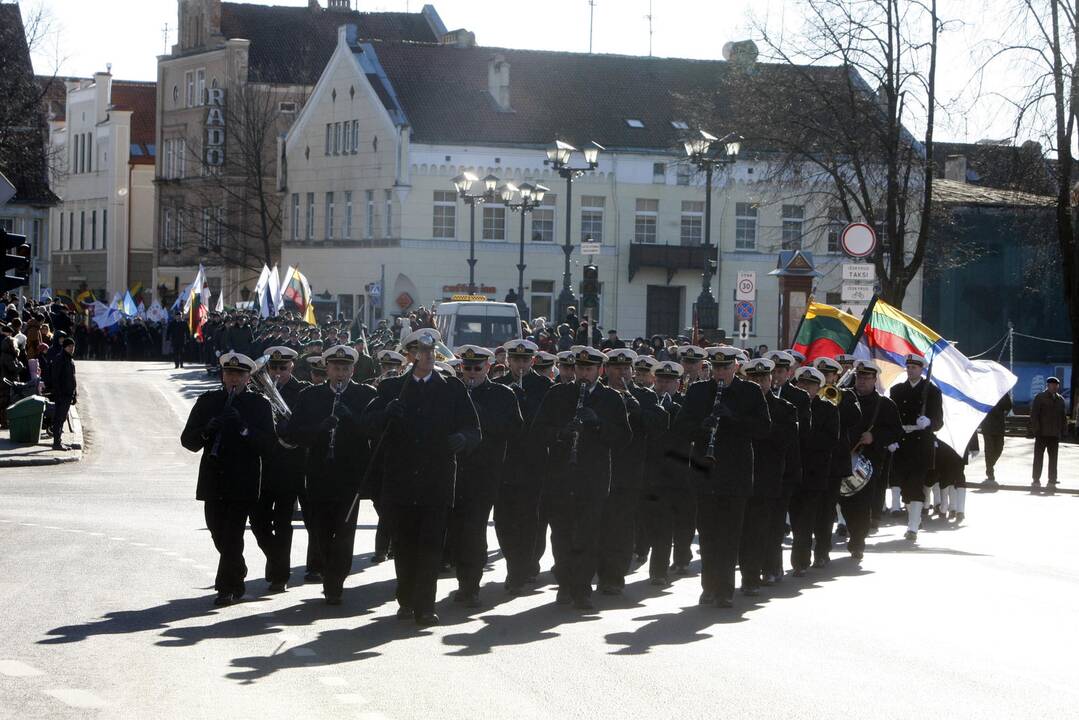 Klaipėdoje – iškilmingas Vasario 16-osios minėjimas