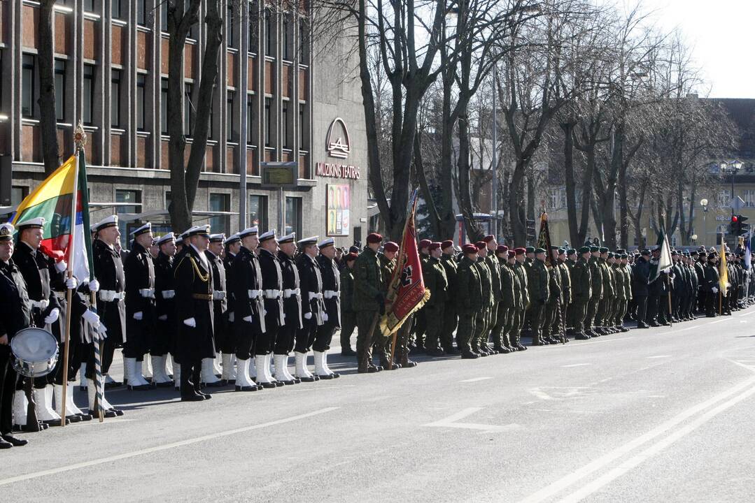 Klaipėdoje – iškilmingas Vasario 16-osios minėjimas