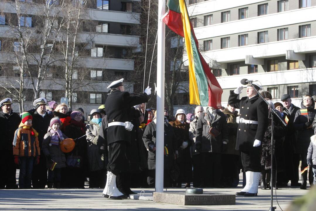 Klaipėdoje – iškilmingas Vasario 16-osios minėjimas