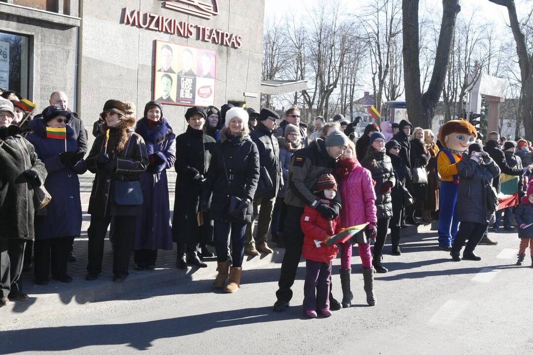 Klaipėdoje – iškilmingas Vasario 16-osios minėjimas