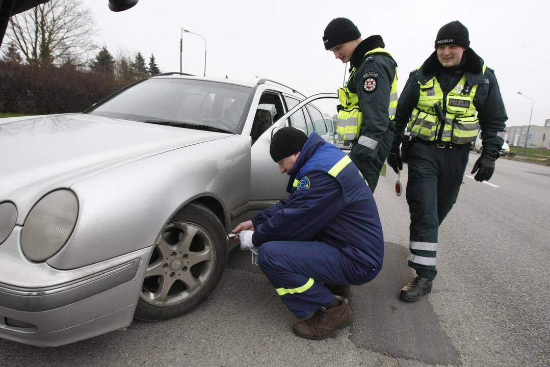 Policijos reidas Klaipėdoje