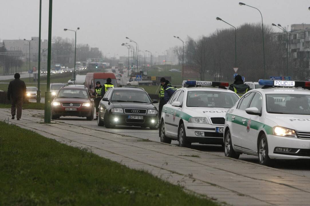 Policijos reidas Klaipėdoje