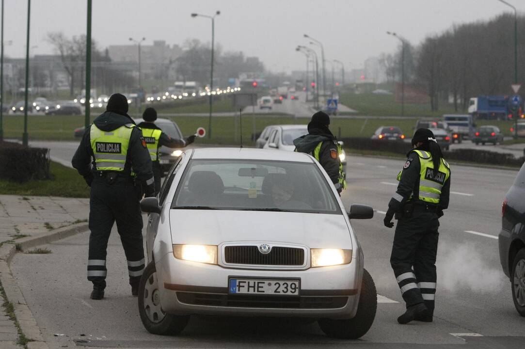 Policijos reidas Klaipėdoje