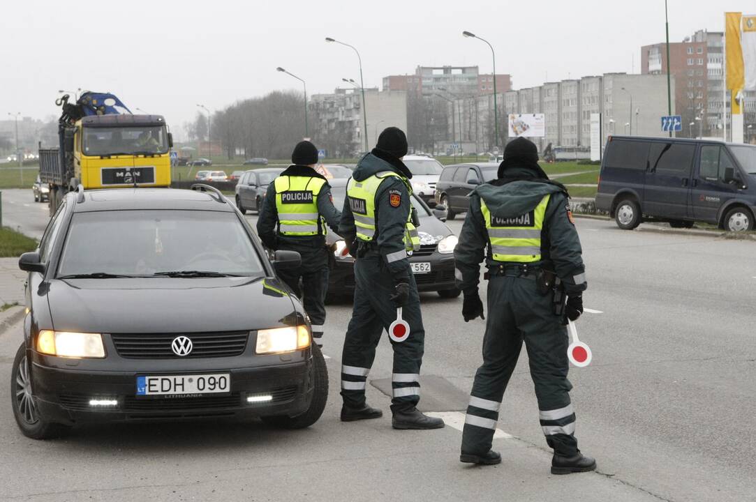 Policijos reidas Klaipėdoje