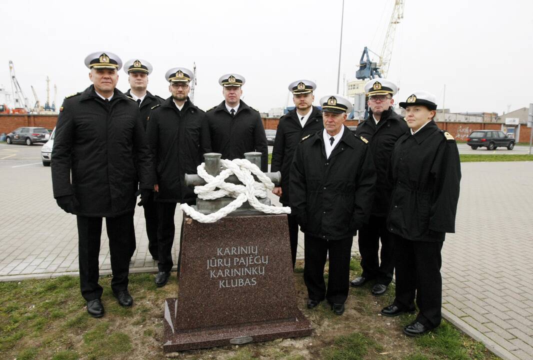 Laivo knechto atidengimo ceremonija