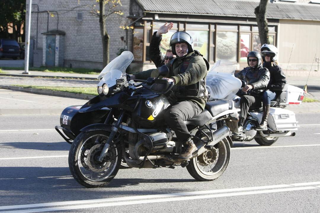 Baikerių sezono uždarymas Klaipėdoje