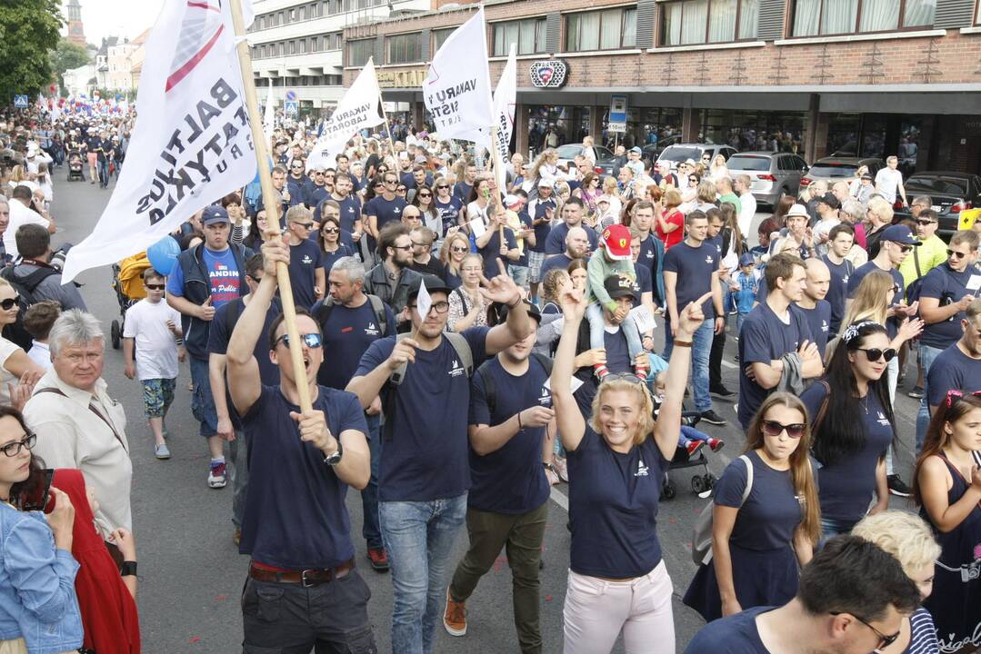 „Jūros šventės 2017“ eisena