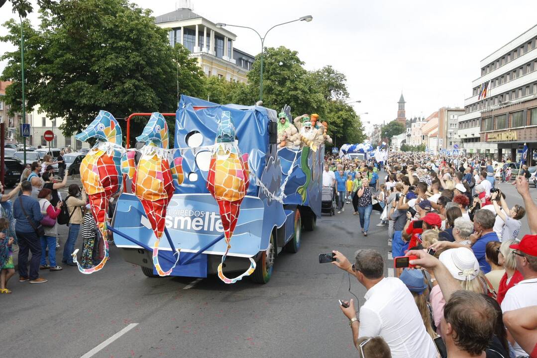 „Jūros šventės 2017“ eisena
