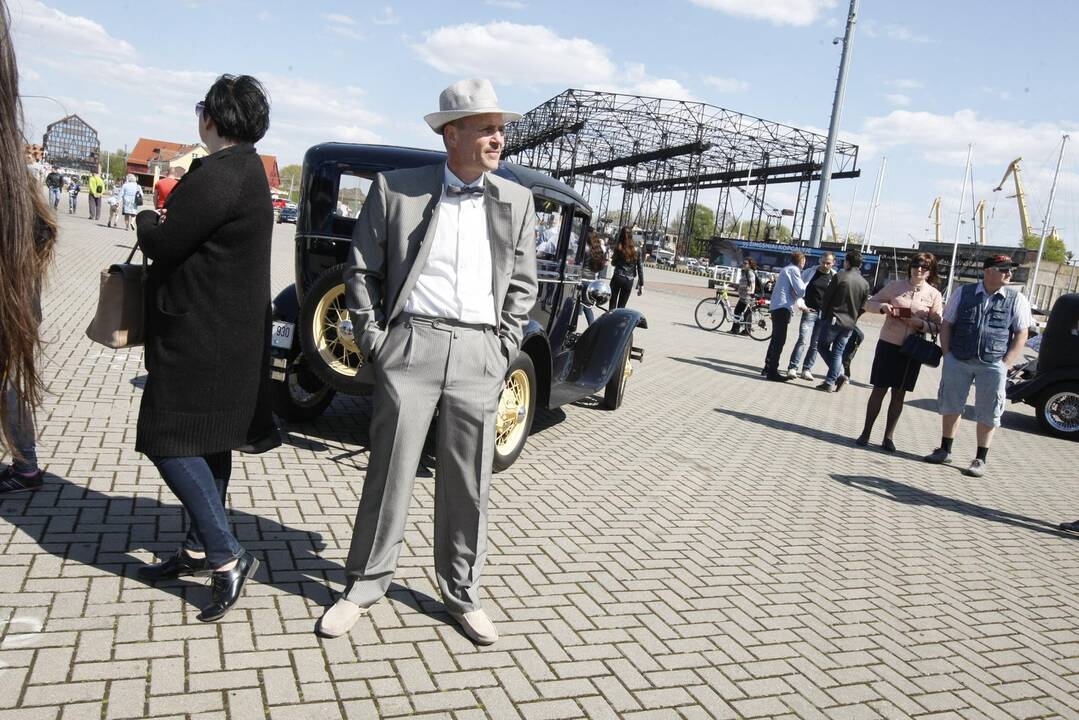 Senoviniai automobiliai Klaipėdoje