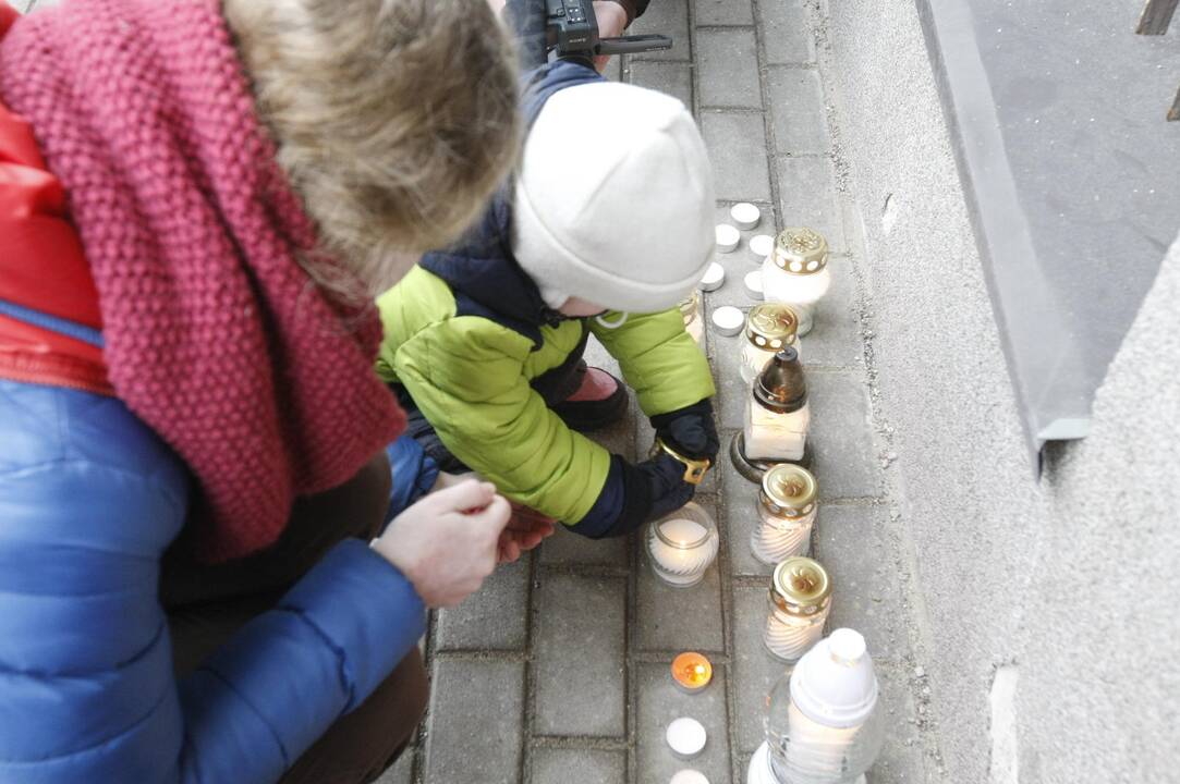 Gedulo ir vilties savaitgalis – žvakė už kiekvieną vaiką