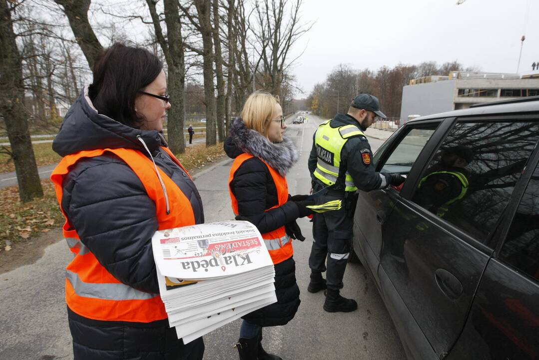 Dienraščio "Klaipėda" jubiliejinė akcija kelyje