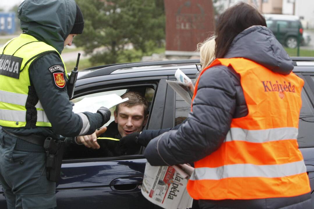 Dienraščio "Klaipėda" jubiliejinė akcija kelyje