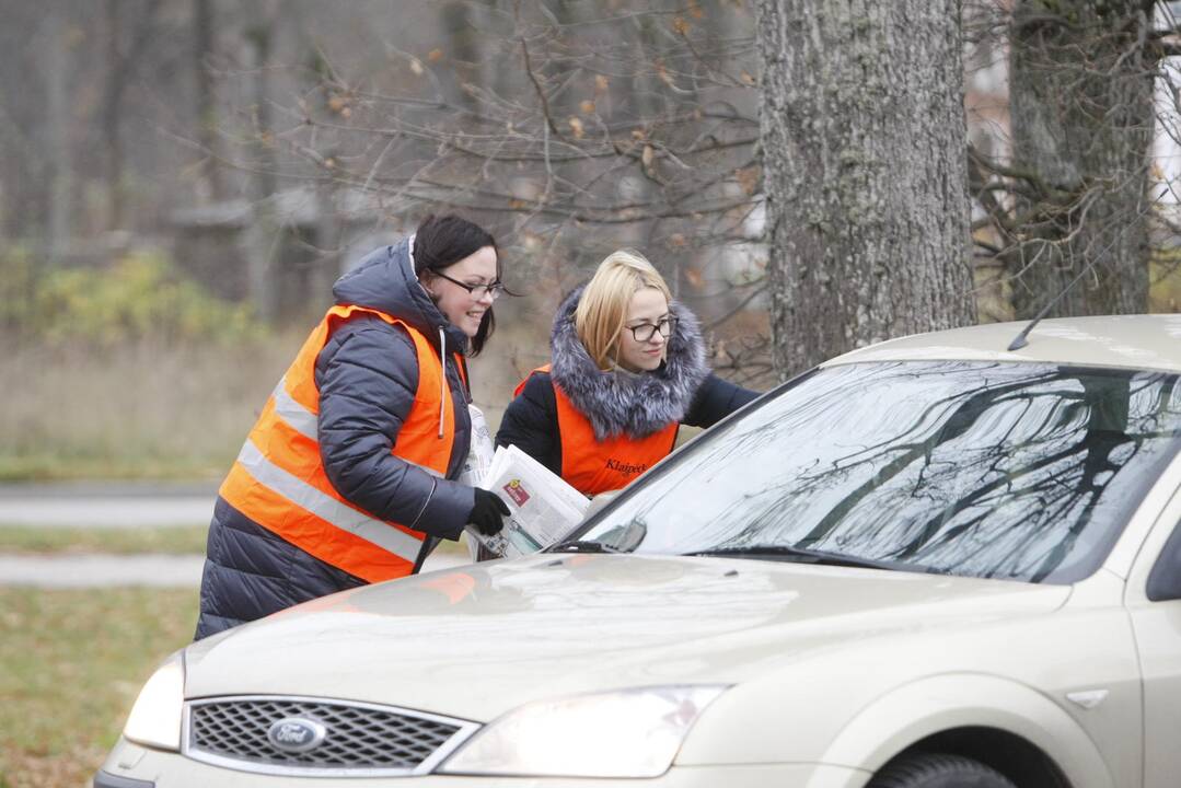 Dienraščio "Klaipėda" jubiliejinė akcija kelyje