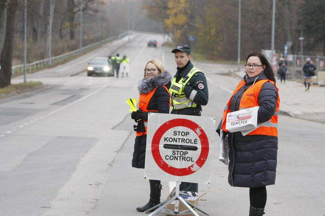 Dienraščio "Klaipėda" jubiliejinė akcija kelyje