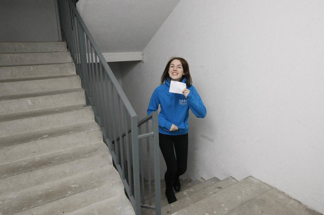 Klaipėdiečiai bandė įveikti 700 laiptelių